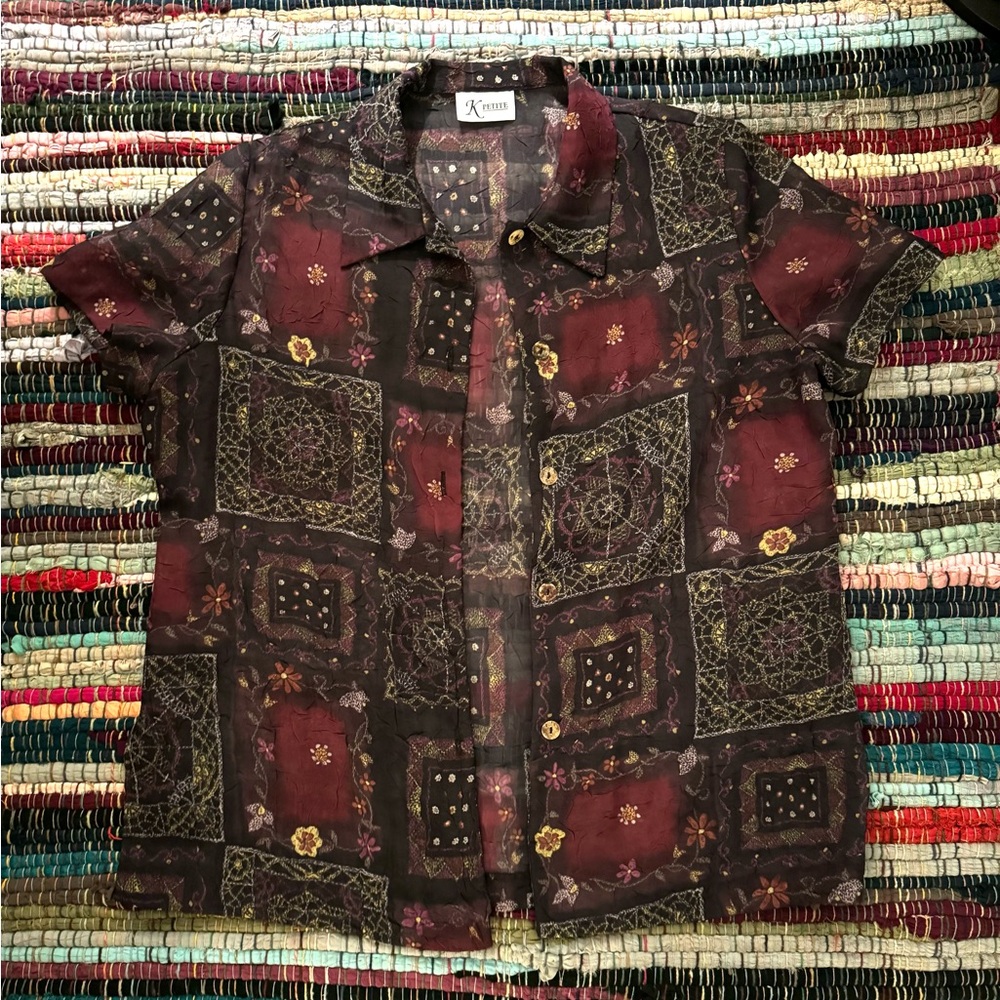 Vintage K Petite button down